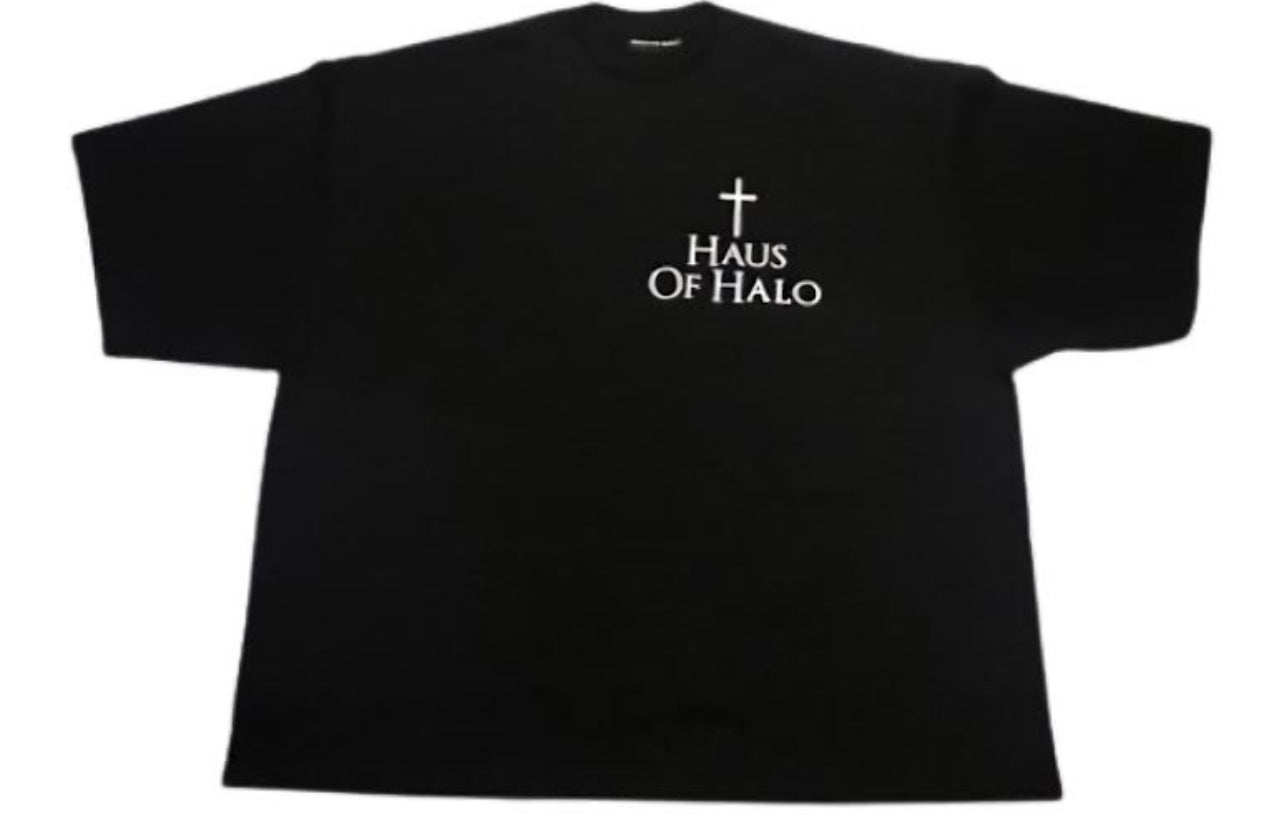 HAUS OF HALO LOGO T-Shirt in Black